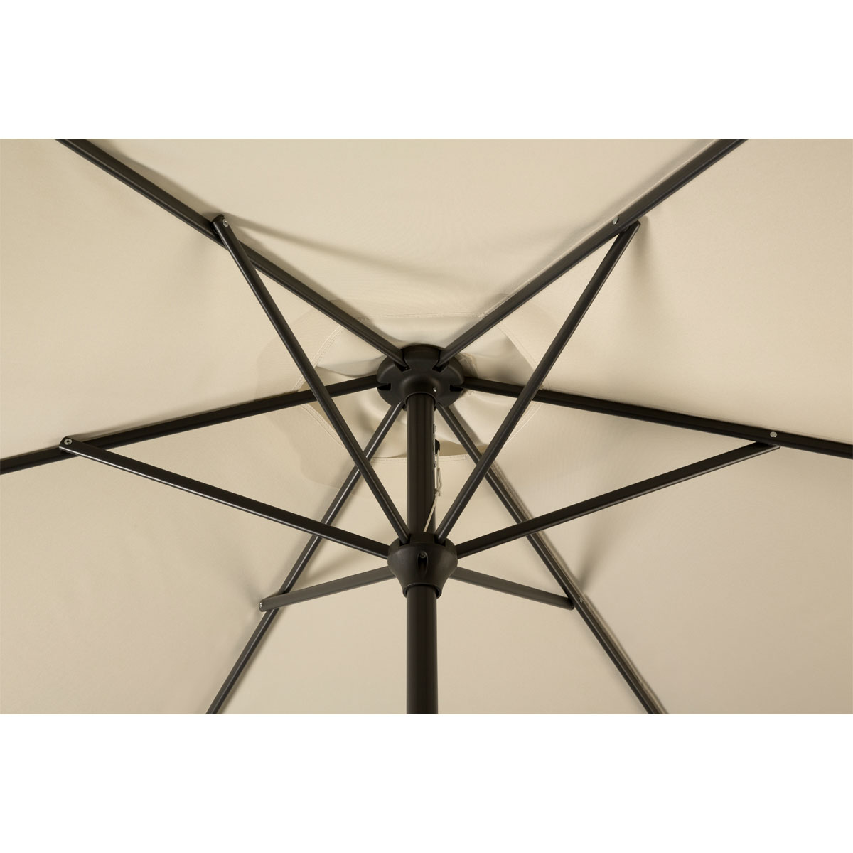 Schneider Schirme Gartenschirm Napoli Durchmesser 270 cm natur Bild 5