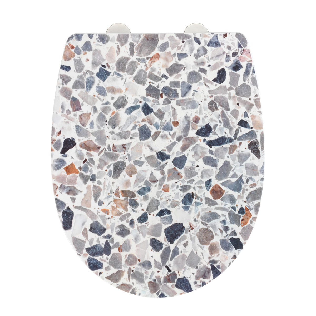 Wenko WC-Sitz Terrazzo High Gloss