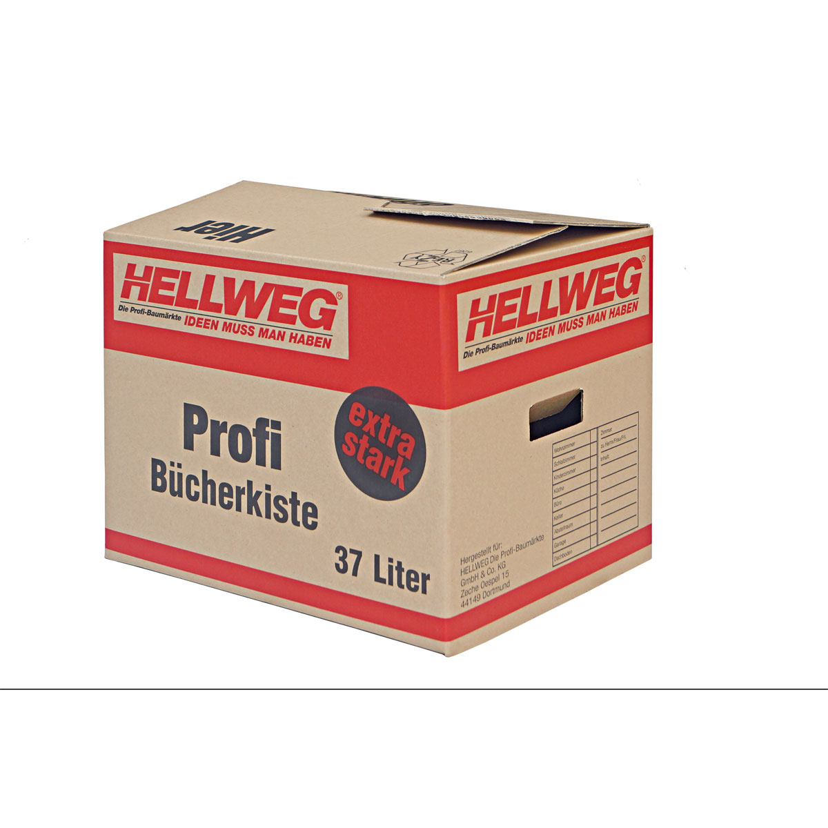 Hellweg Profi Bücherkiste 39 x 31 x 30,6 cm Bild 2