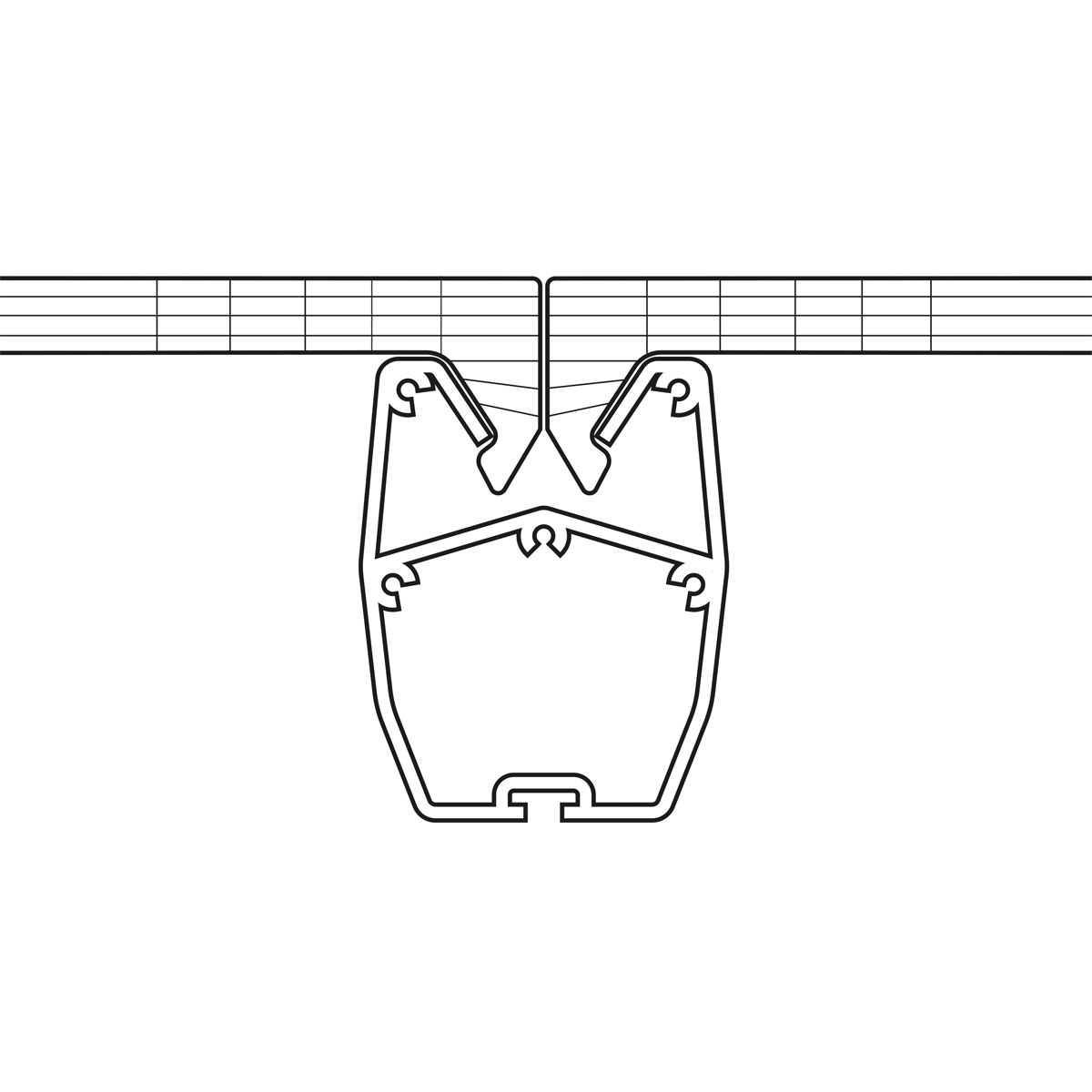 gutta Terrassenüberdachung Standard anthrazit 306 x 406 cm Bild 6