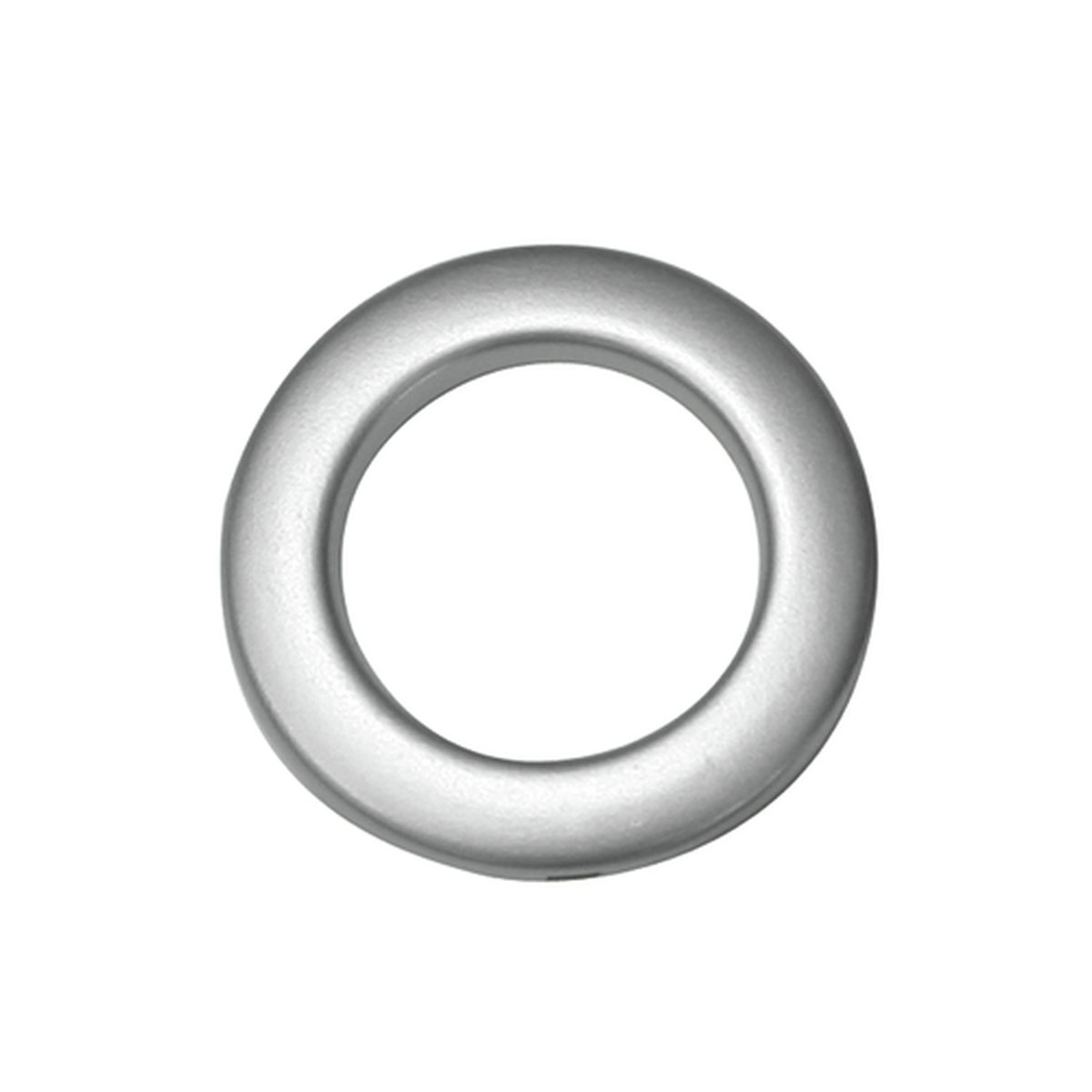 Gardinia Stoffösen groß 5,5 / 3,5 cm silber-matt Bild 1