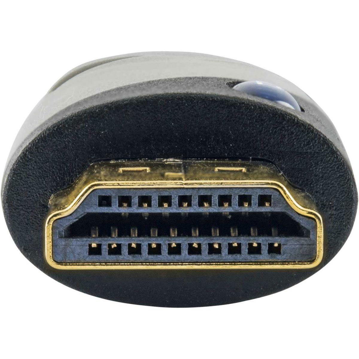 HDMI-Flachverbinder schwarz, 1,5 m