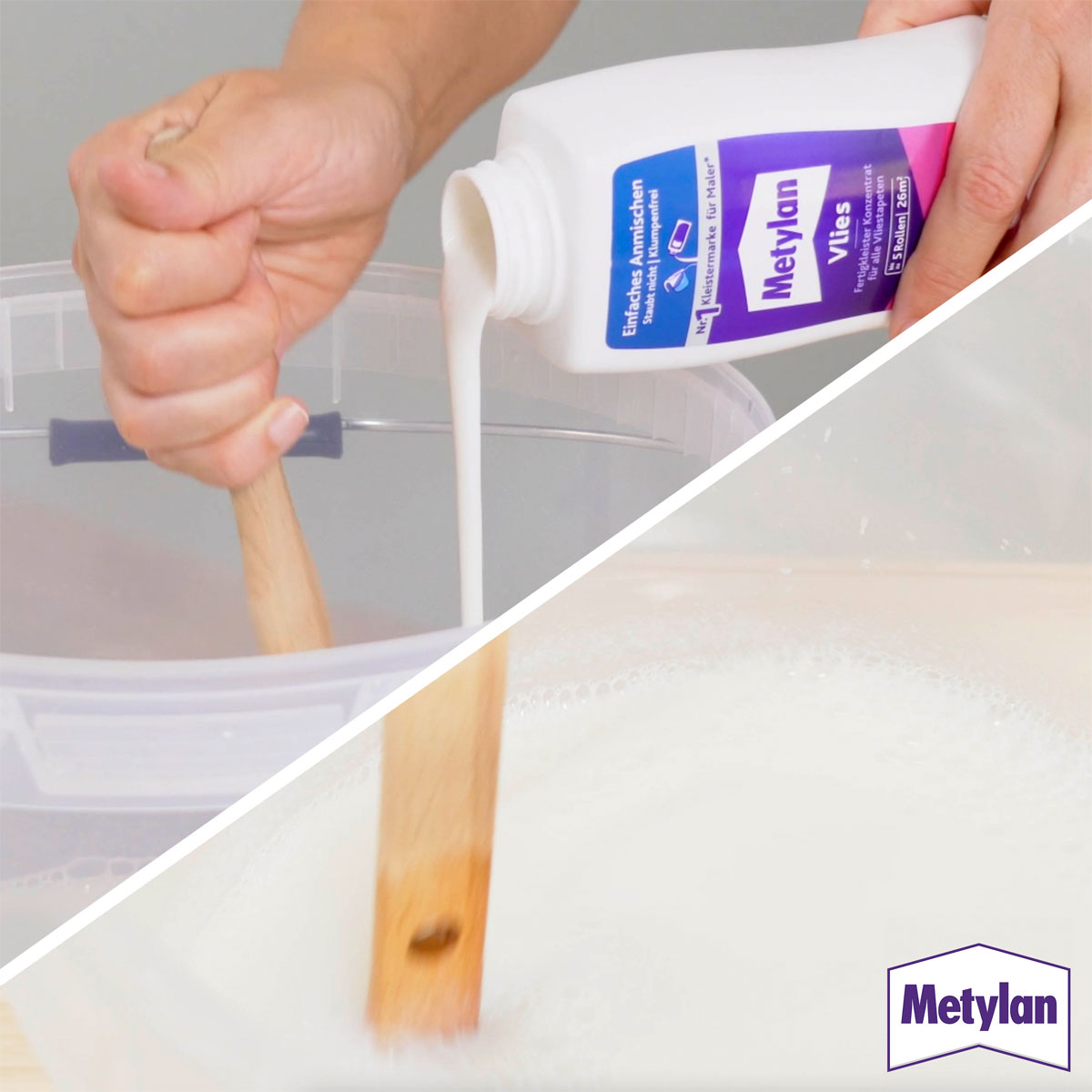 Metylan Fertigkleister Konzentrat Vlies 500 g Bild 3