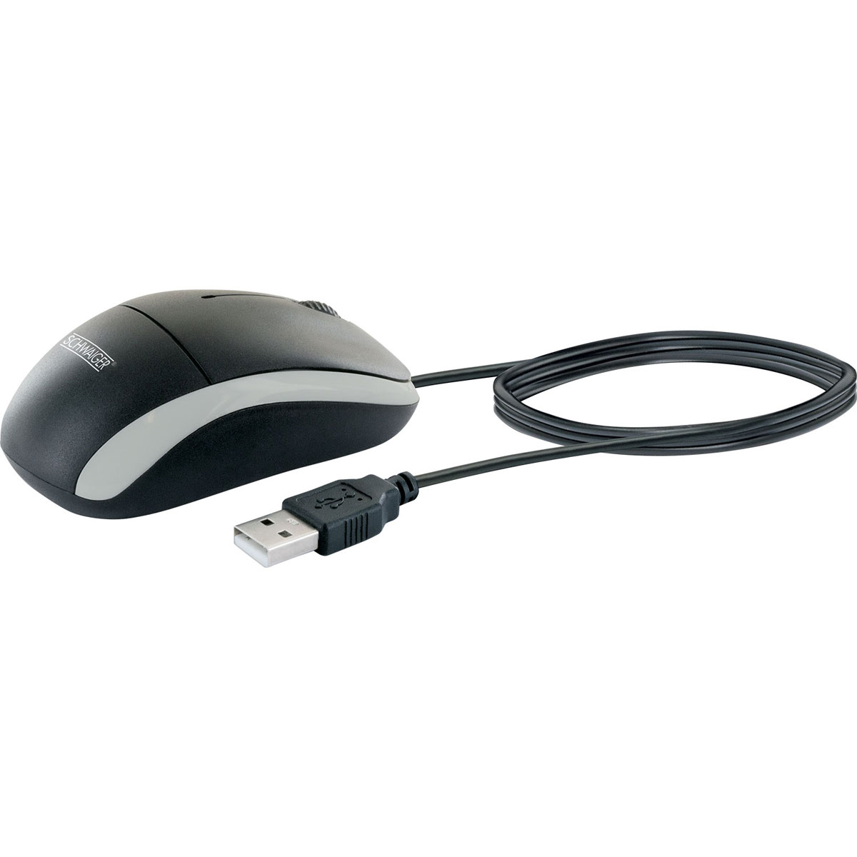 Schwaiger  Optische Maus kabelgebunden Bild 2