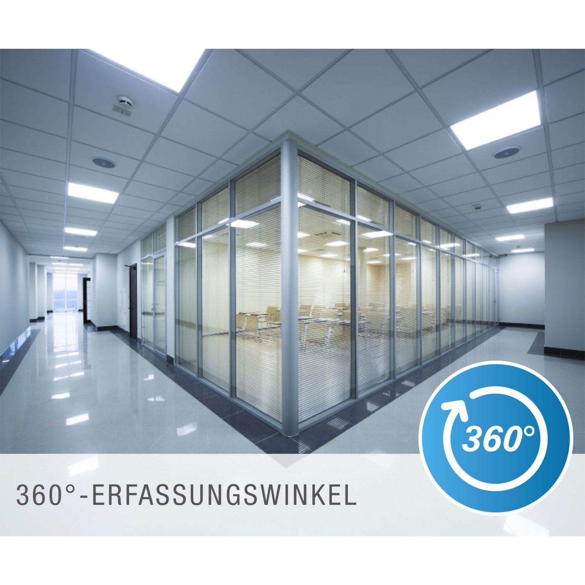 Naeve LED DL Alegre Metall weissLxBxH: 45x45x5cm Bild 5