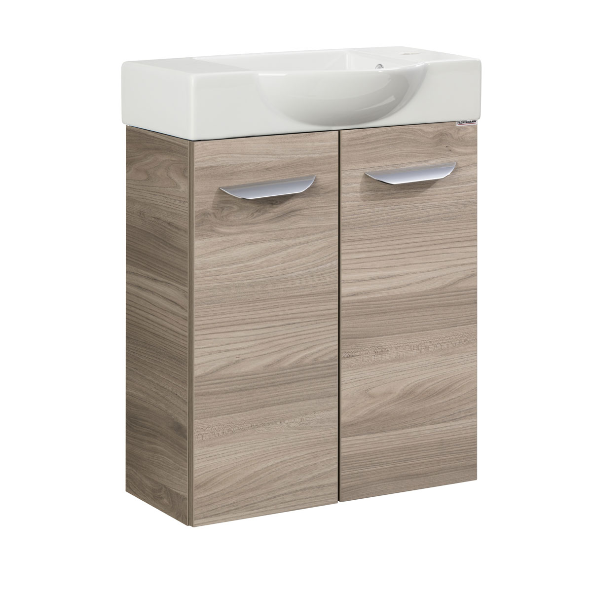 Fackelmann  Gäste-WC Waschtischunterschrank SBC 520 x 600 x 243 mm Steinesche Bild 4
