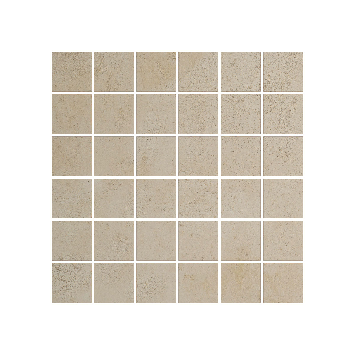 Mosaik Vision Beige glasiert matt 30 x 30 x 1 cm