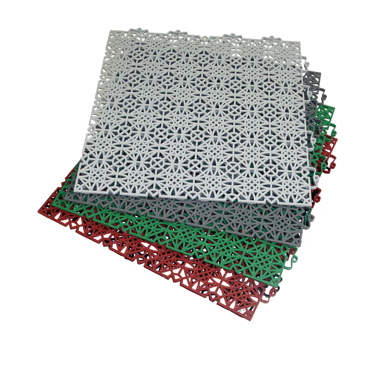 Kunststofffliese Terra Sol hellgrau 38 x 38 cm Bild 3