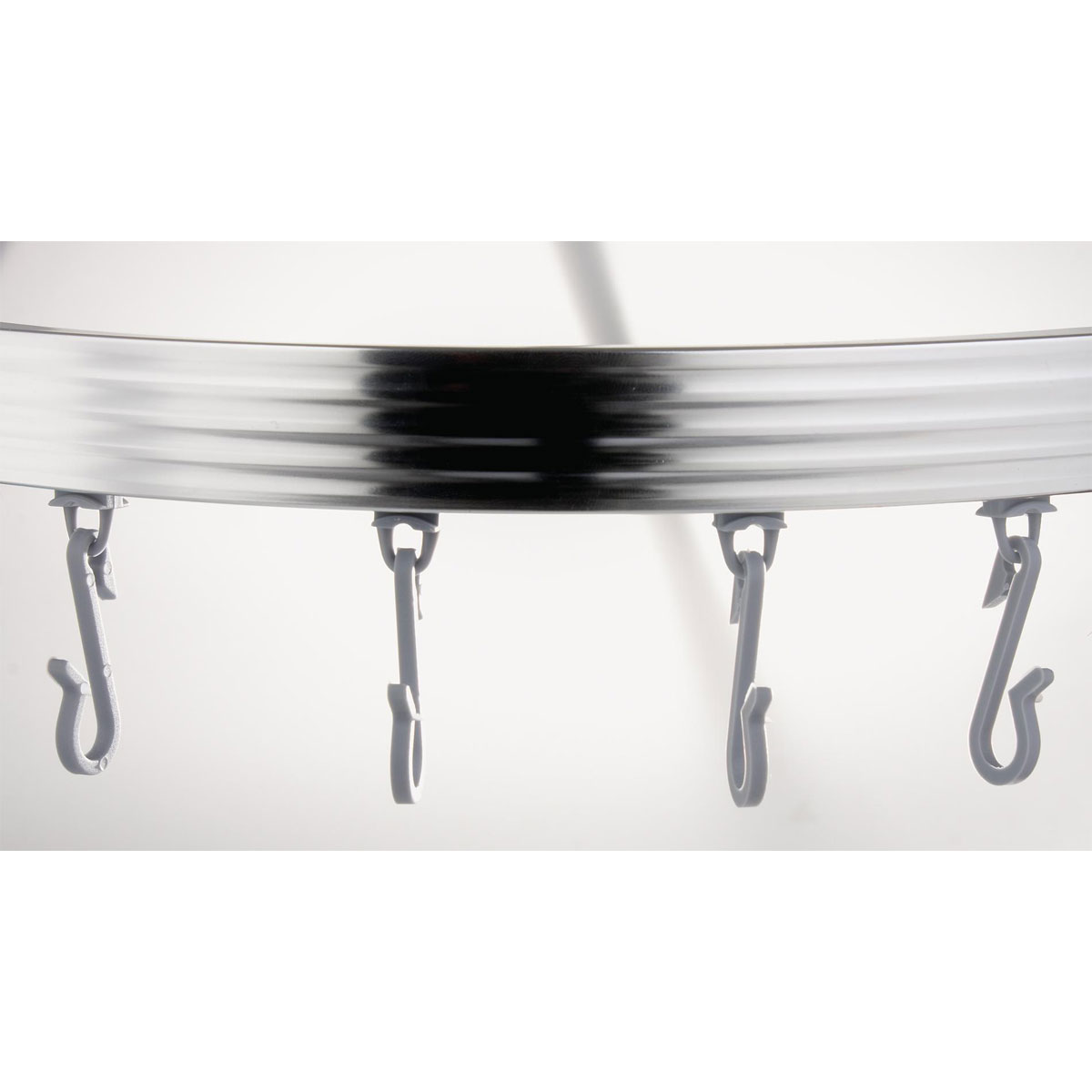 Valblue Universal-Vorhangschiene Bruck, ca. 90x90x90 cm, Farbe: Chromfarben glänzend Bild 4