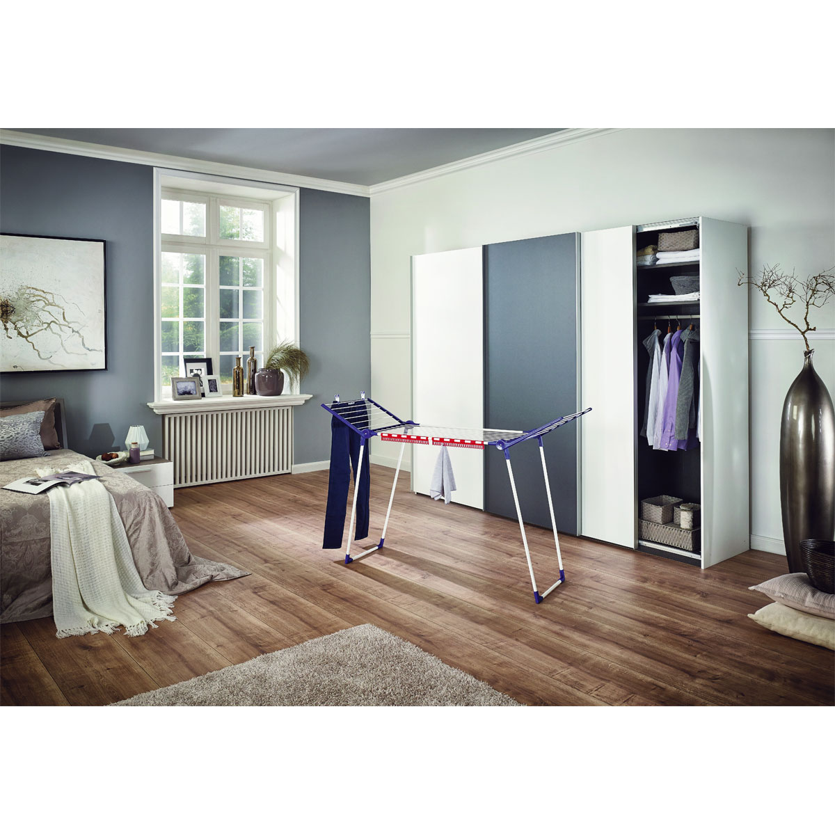 Leifheit Wäscheständer Pegasus 150 Solid Slim Bild 3