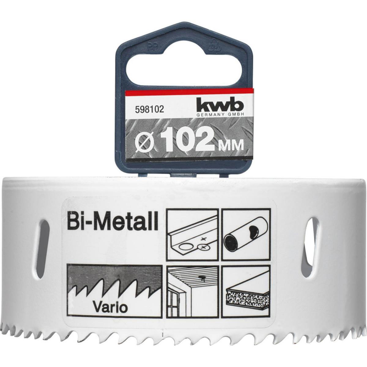kwb  Lochsäge Durchmesser 102 mm Bild 2