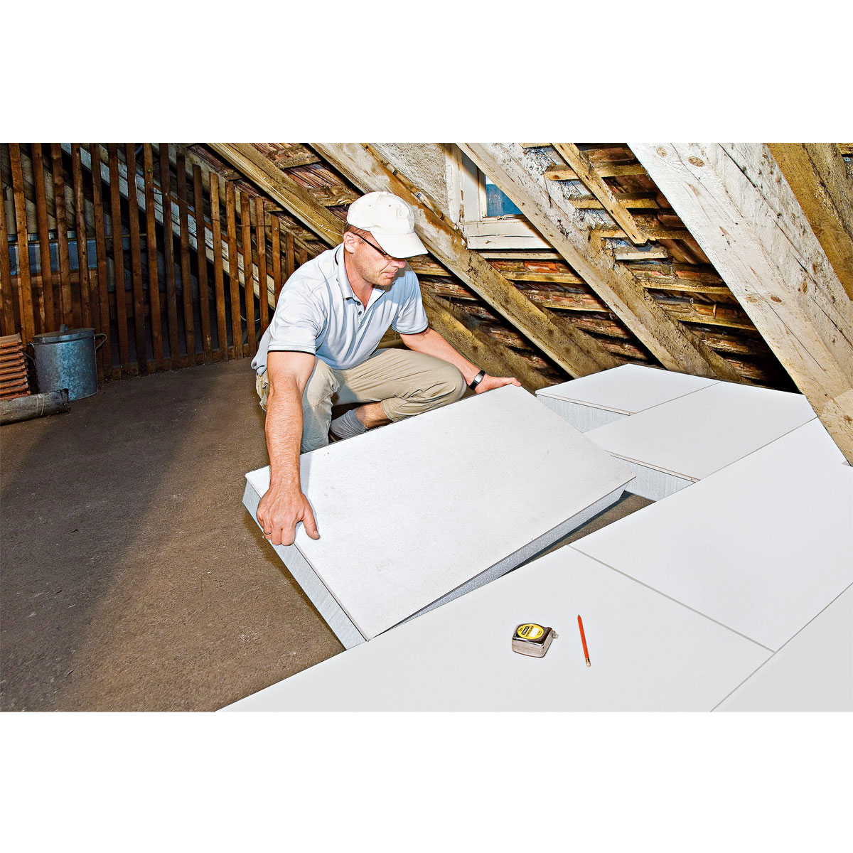 Dachboden-Dämmelement Steinopor 100 x 50 x 12 cm Bild 2