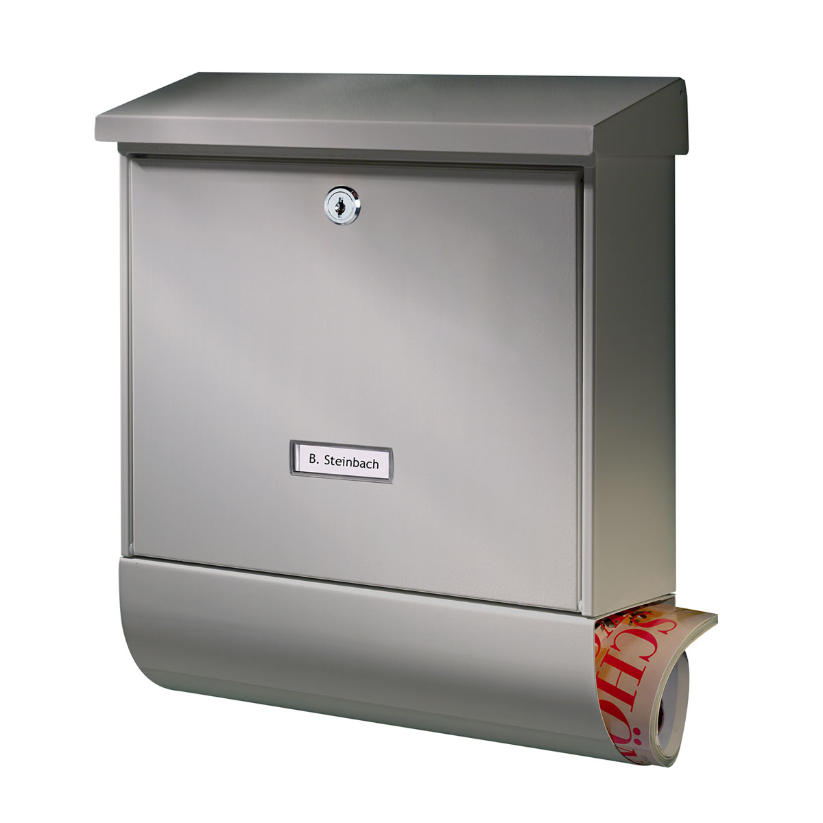 Burg Wächter Briefkasten Nordland silber Burg Wächter Briefkasten Nordland silber