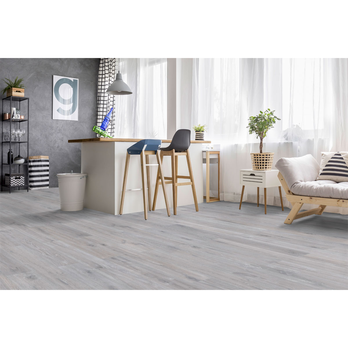 Classen  Vinylboden Green Vinyl Eiche gek gr 1290 x 173 x 4 mm Bild 6