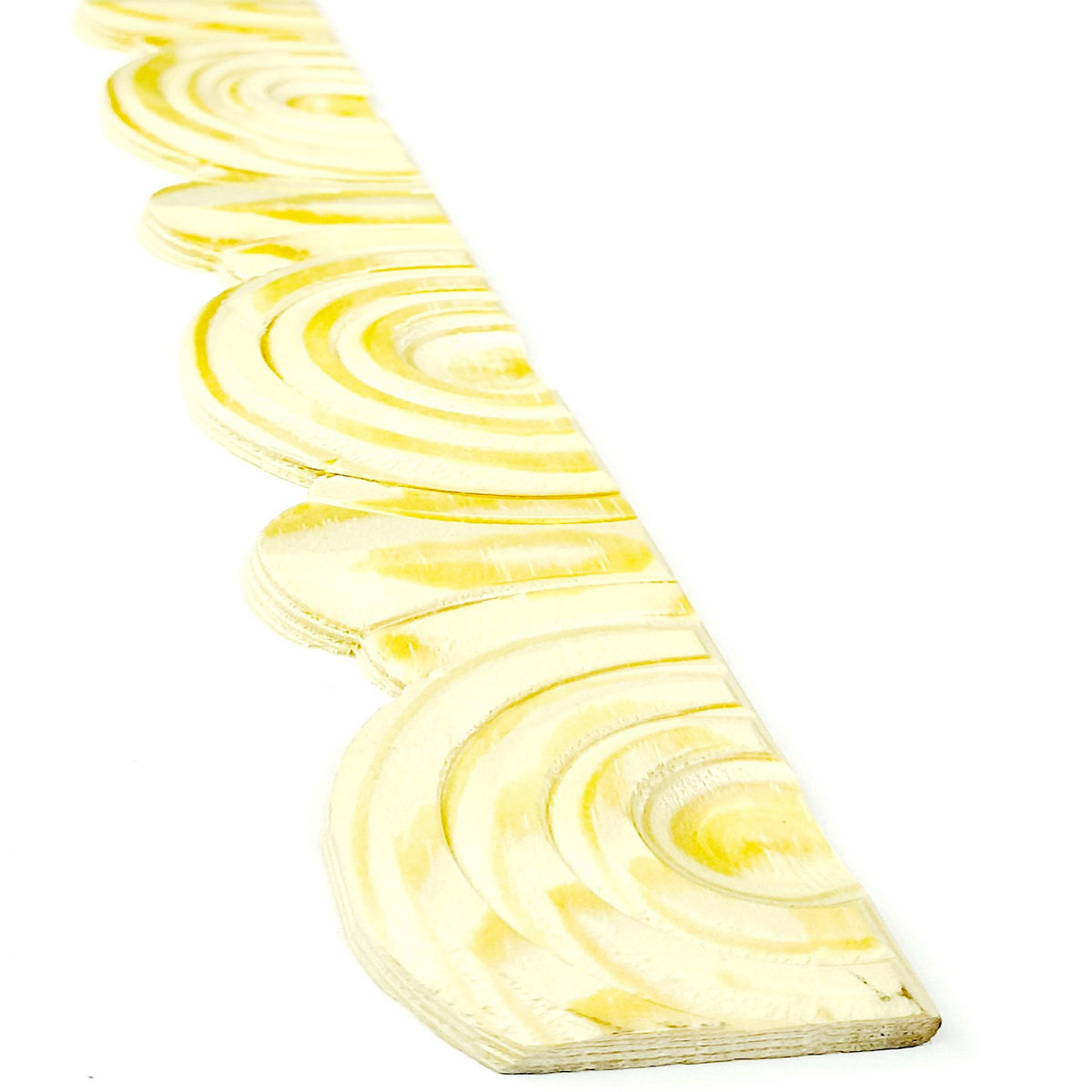 Schnitzleiste Kiefer 240 x 3,4 x 0,7 cm