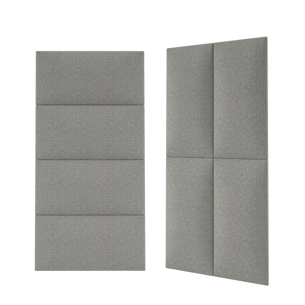 Mollis Polsterpaneele grau 60 x 30 cm Bild 4