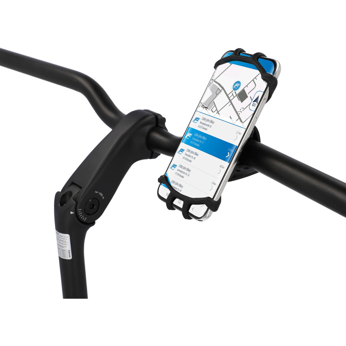 Fischer Bikes Smartphonehalter Silikon 360 Grad