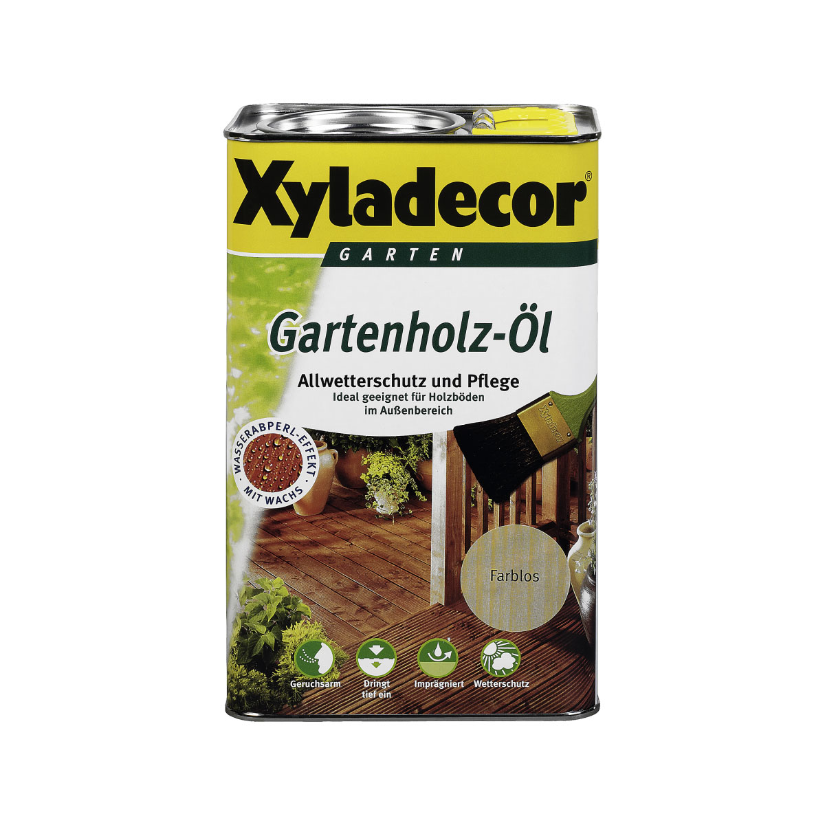 Xyladecor Gartenholz-Öl natur hell 2,5 l