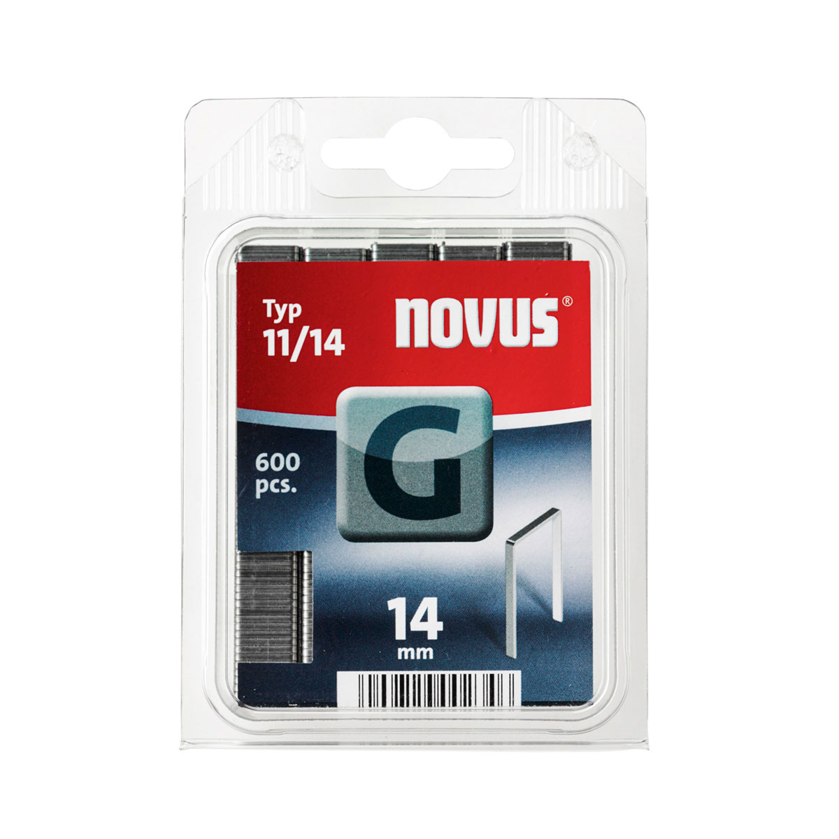 Novus Flachdrahtklammer G Typ 11/14 14 mm