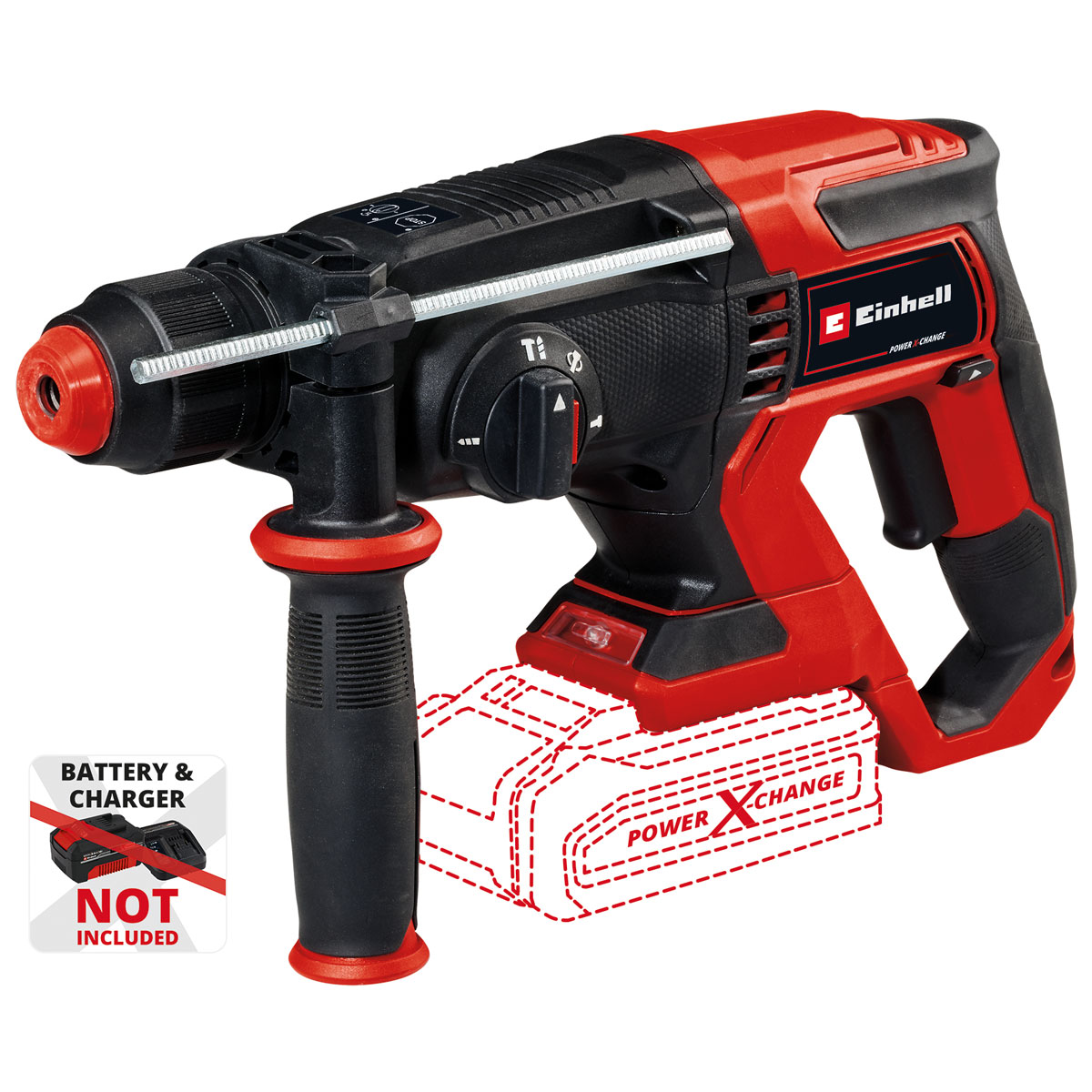 Einhell  Akku-Bohrhammer TE-HD 18/20 Li - Solo Bild 1