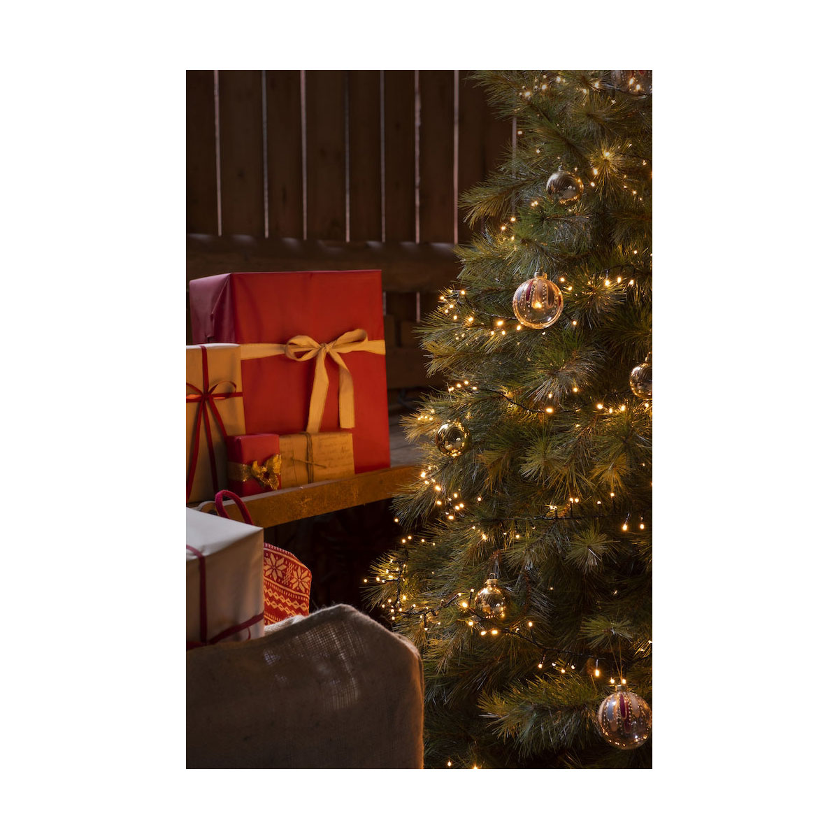 Micro LED Compactlights gefrostet, 400bernsteinfarbene Dioden Bild 5