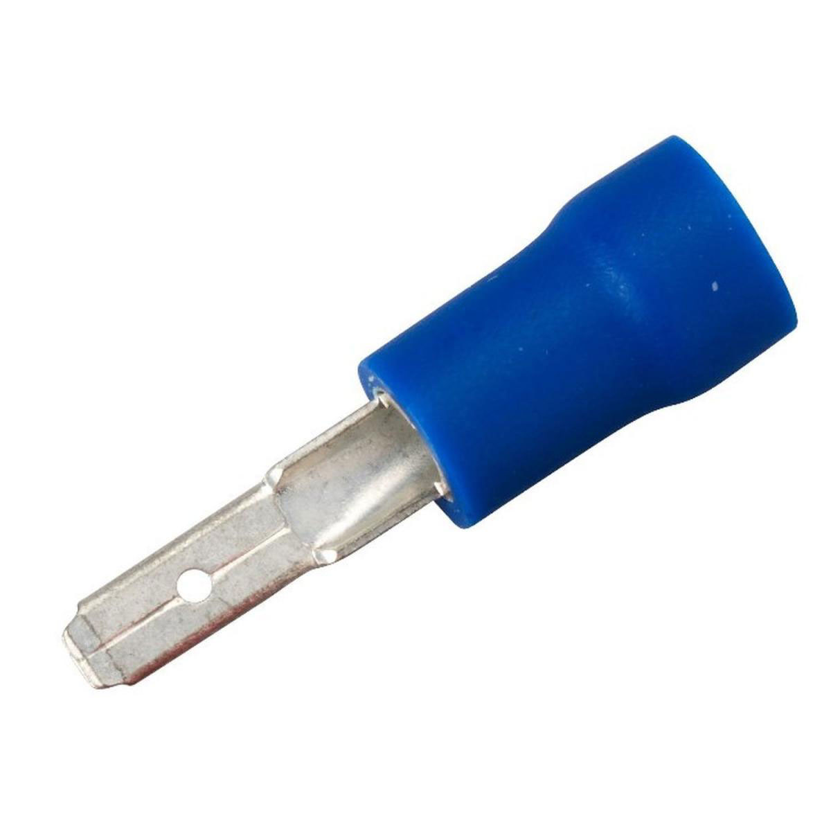 Flachstecker blau 1,5-2,5 mm 25 Stück