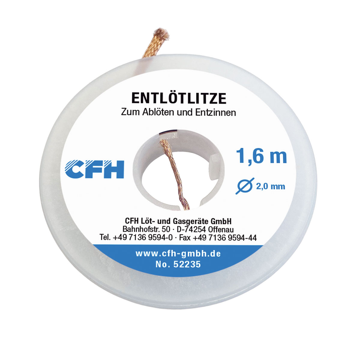 CFH Entlötlitze EL 235 Bild 1