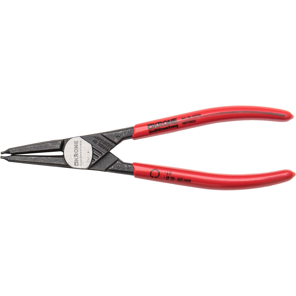 Krone  Sicherungsring-Zange ger 180 mm I.