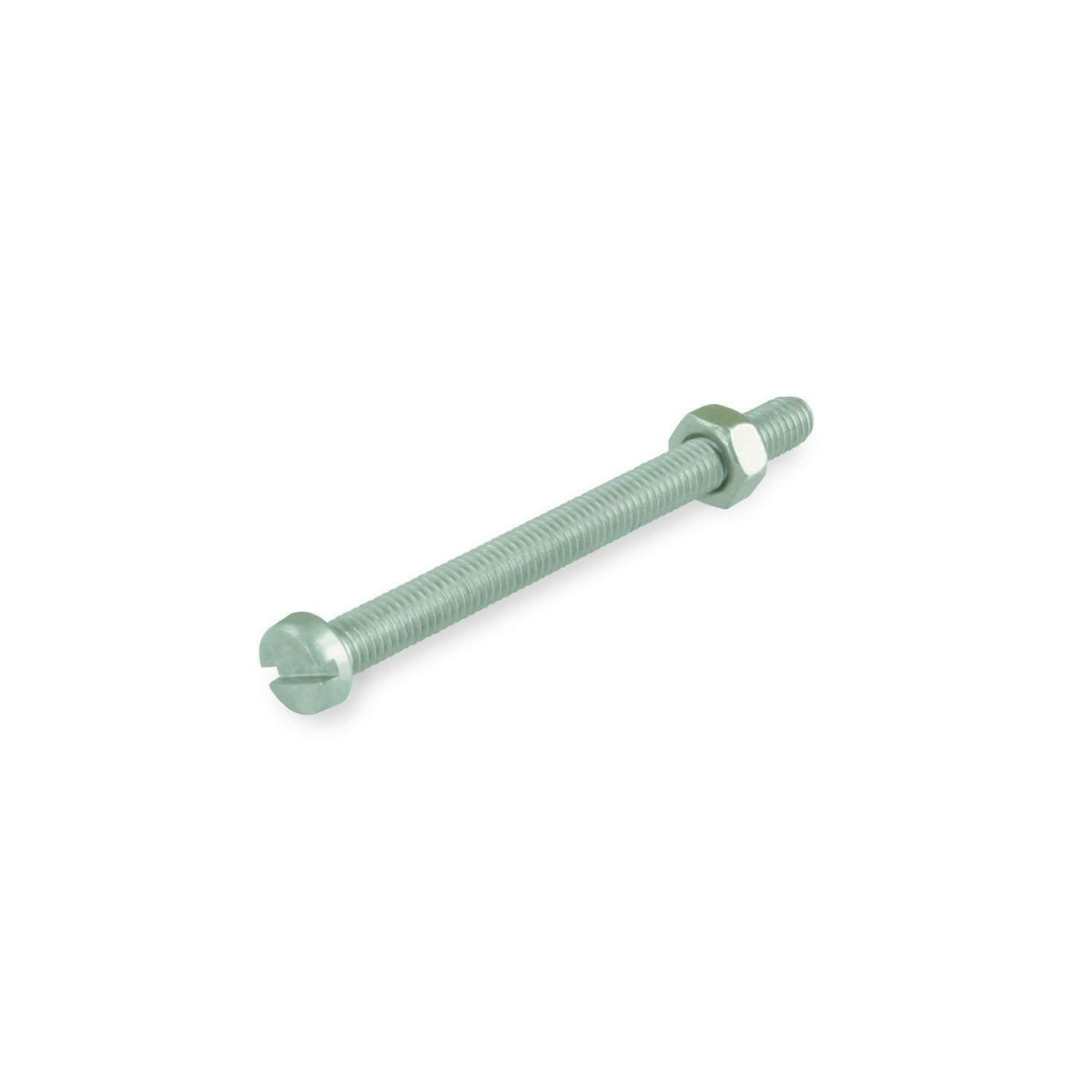 Suki Zylinderschraube A2-50 M4 x 30 mm Schlitz 6 Stück