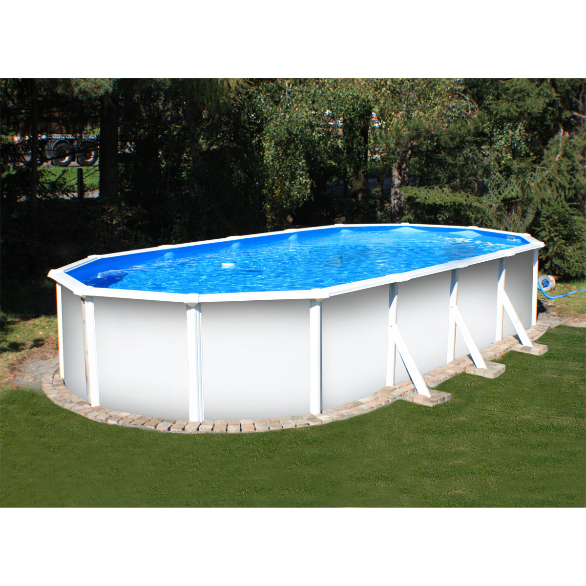 Ovalformbecken Set Classic 610 x 375 x 120 cm Ovalformbecken Set Classic 610 x 375 x 120 cm