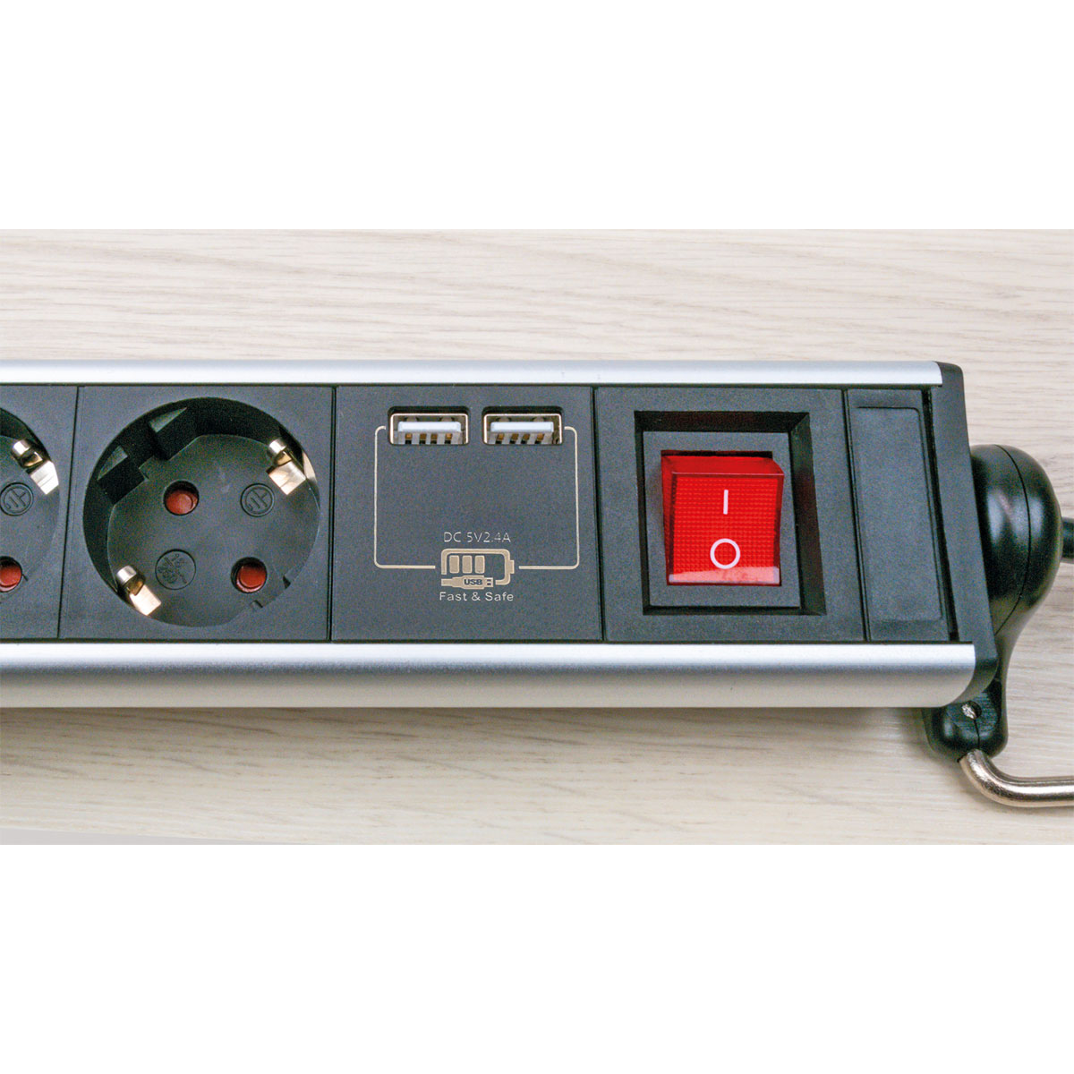 Schwaiger  Steckdosenleiste 4-fach mit Tischbefestigung Bild 4