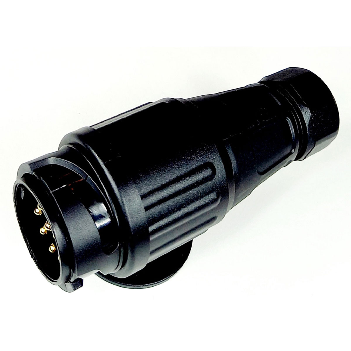 Unitec Anhänger-Stecker schwarz 12 x 6 x 4 cm 13-polig Bild 2