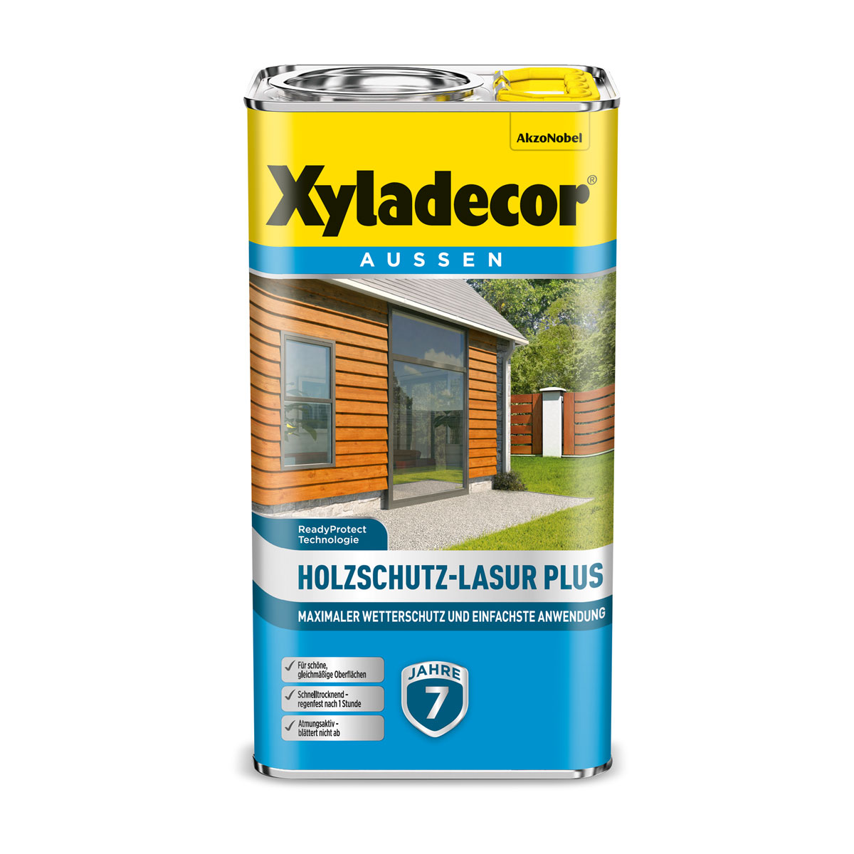 Xyladecor Holzschutz-Lasur Plus Farblos 4 L