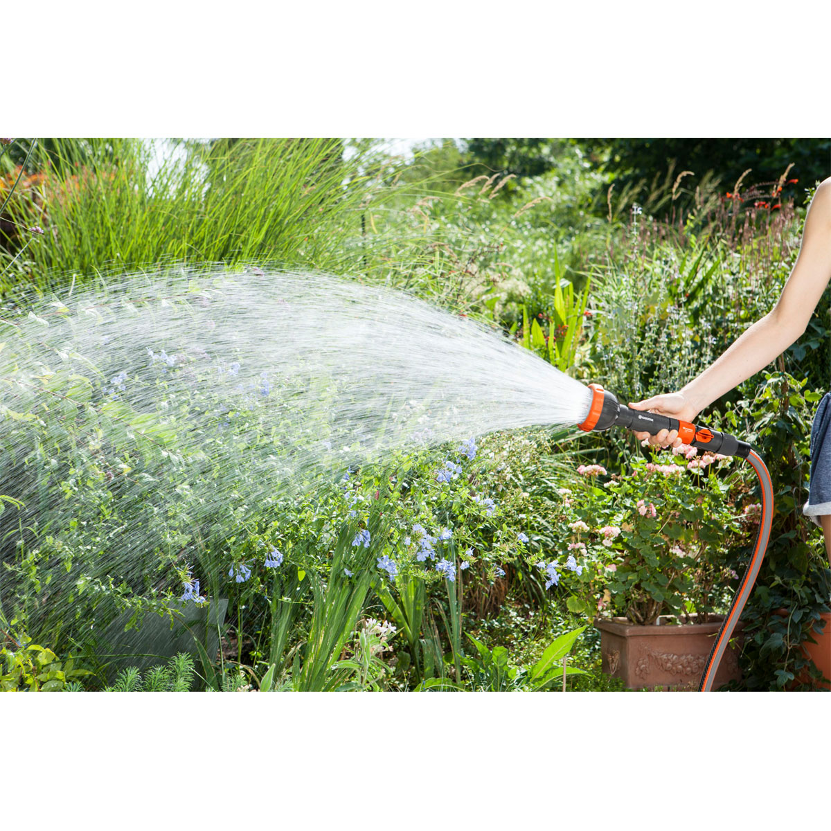 Gardena  Profi-System-Spritz-Brause verpackt Bild 2