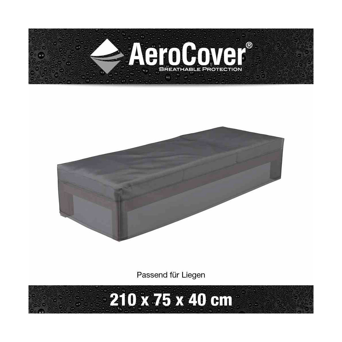 Liegenhülle AeroCover 210 x 75 x 40 cm atmungsaktiv Bild 3