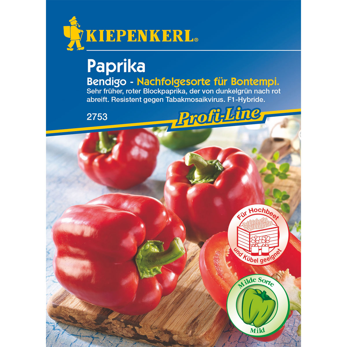 Kiepenkerl Paprika Bendigo Bild 1