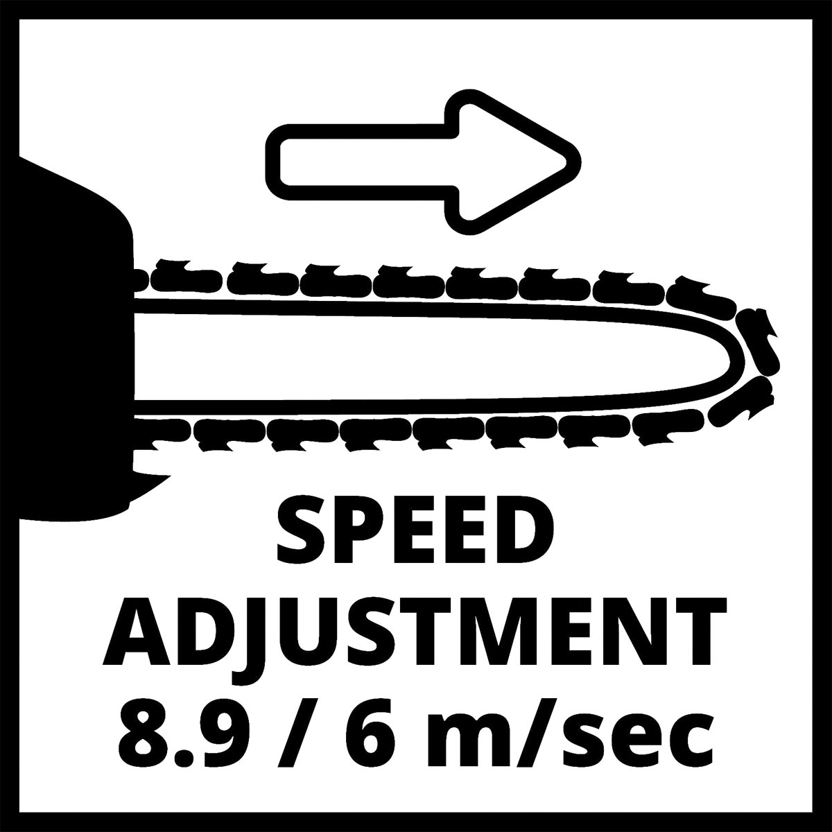 Einhell Akku-Kettensäge Fortexxa 18/30 Bild 8