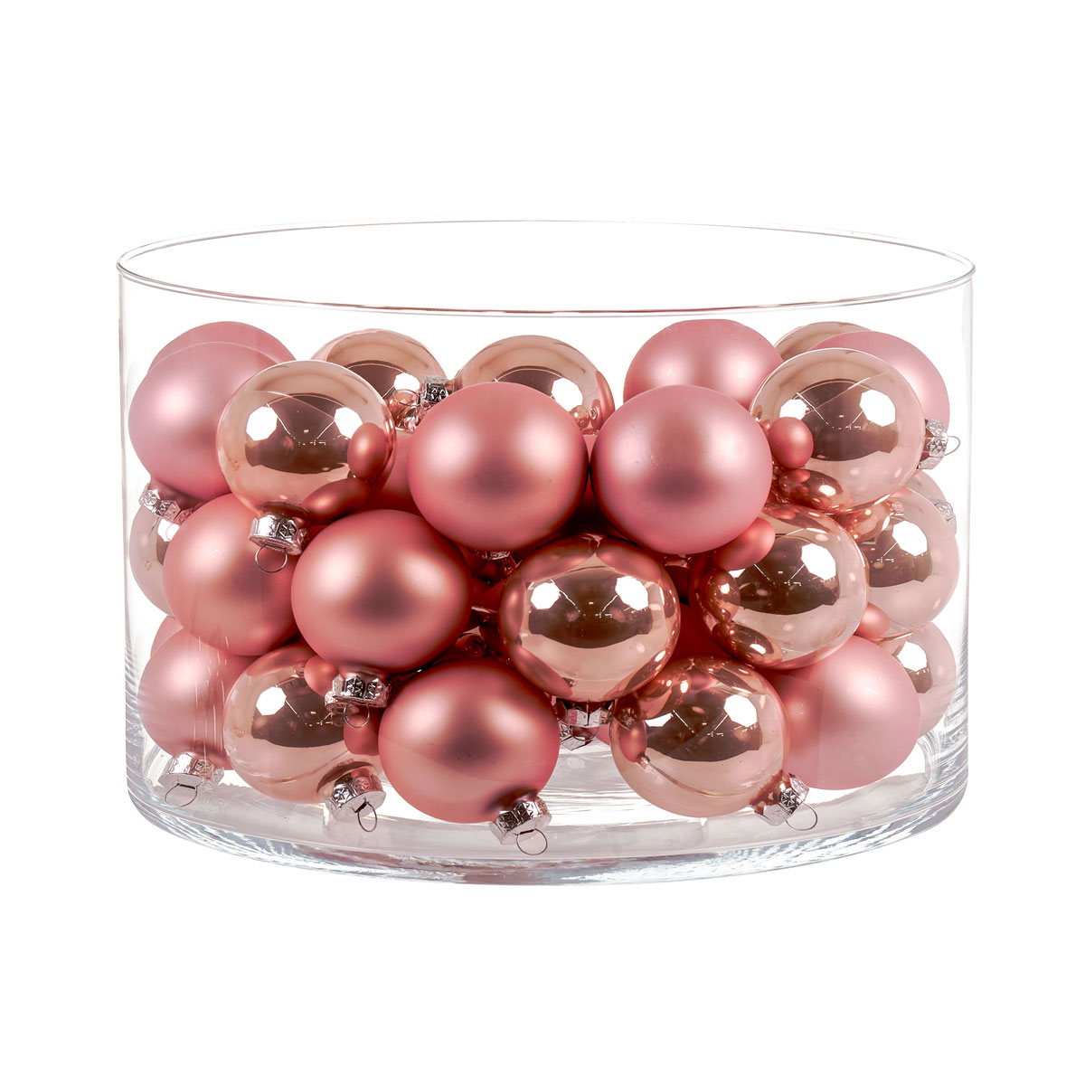 Ambientis Glaskugeln 6 cm rosa Mix