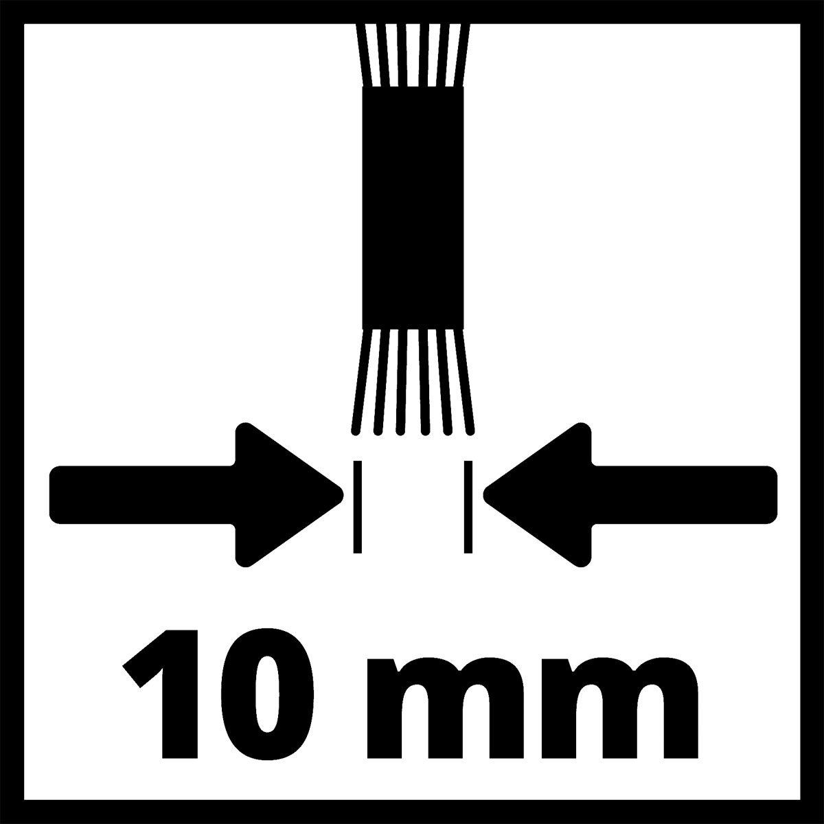 Einhell  Ersatzbuerste Nylon für Fugenreiniger GC-EG 1410 Bild 4