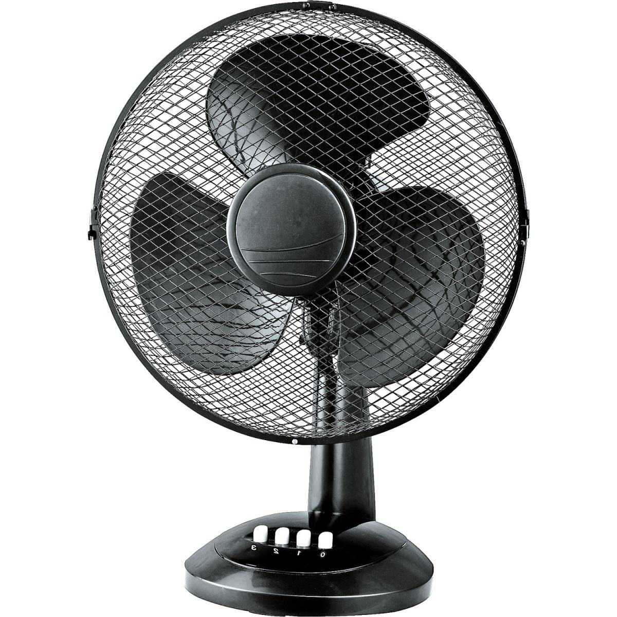 Flector Technik Tischventilator Mars Durchmesser 30 cm schwarz Bild 1