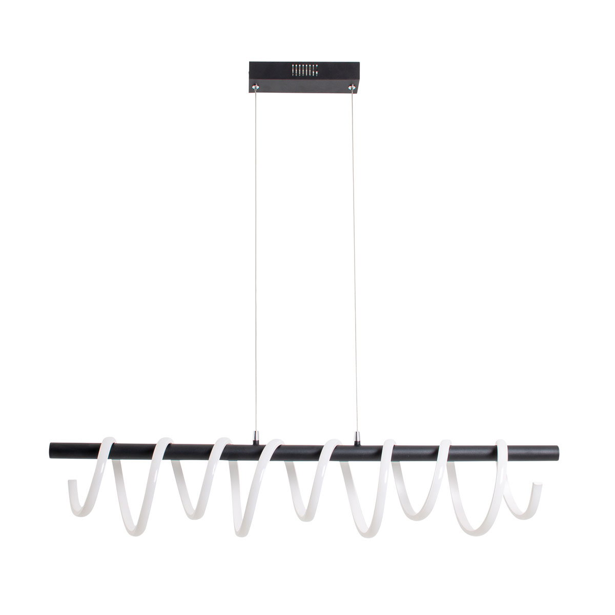 LED HL Belleza Metall/KS schwarzLxBxH 100x20x150cm dimmbar