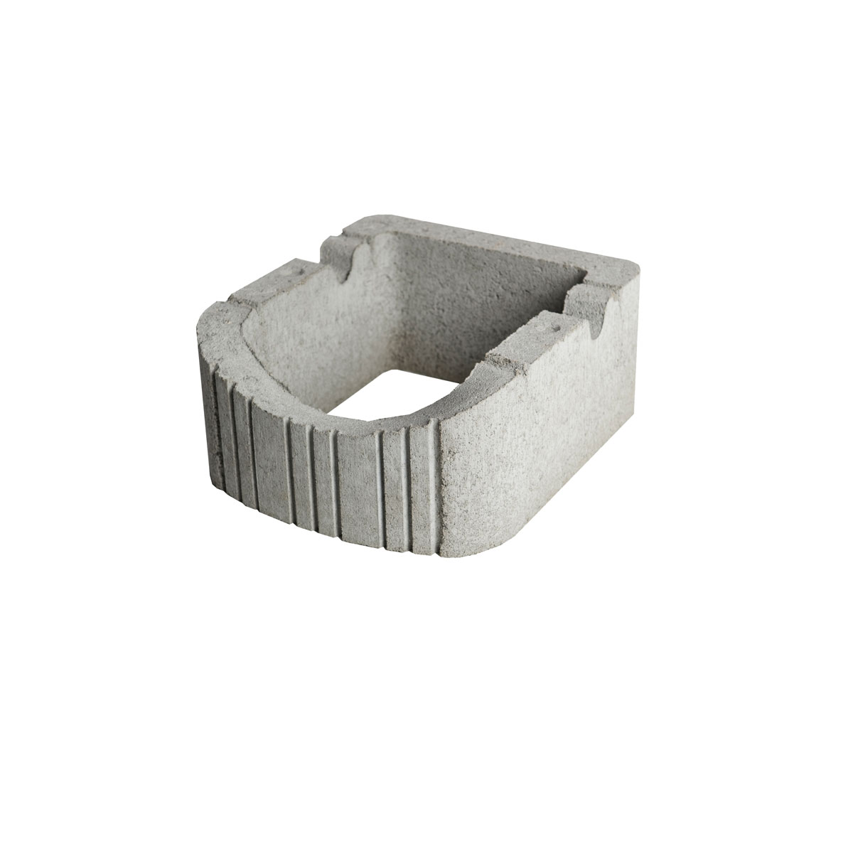 Böschungsstein Pino 26 x 26 x 11,5 cm grau