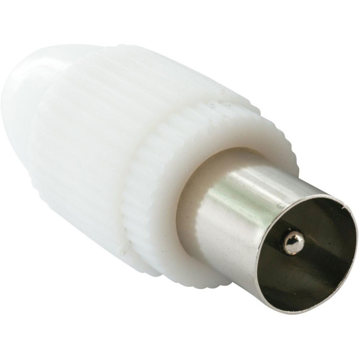 Schwaiger IEC-Koax-Stecker weiß Bild 3