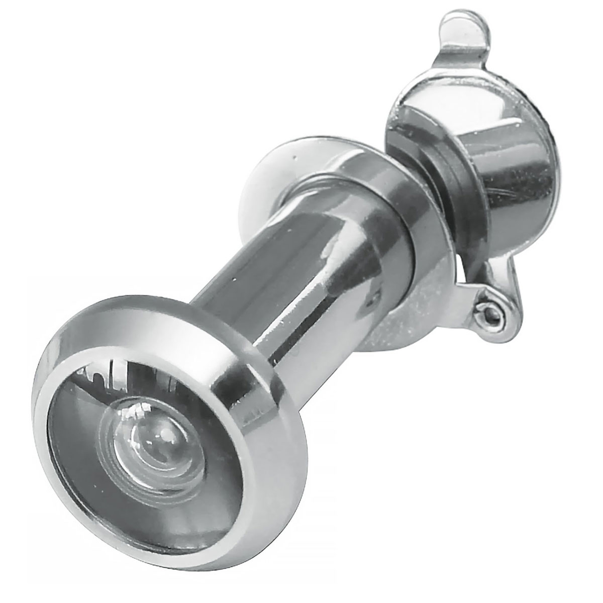 Alpertec Türspion mit Verschlusskappe 180 mm chrom