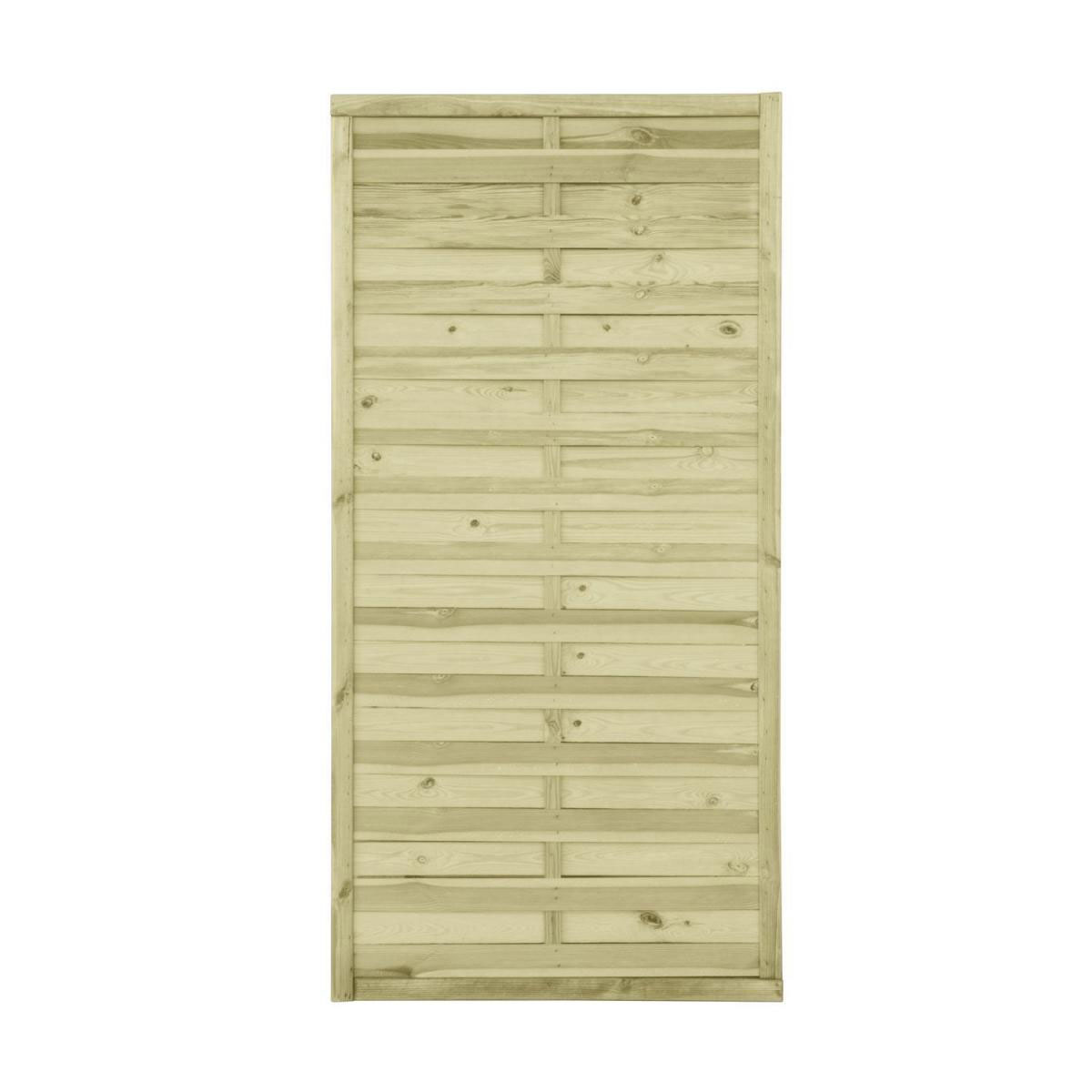 Lamellenzaun Schwarzwald 90 x 180 cm