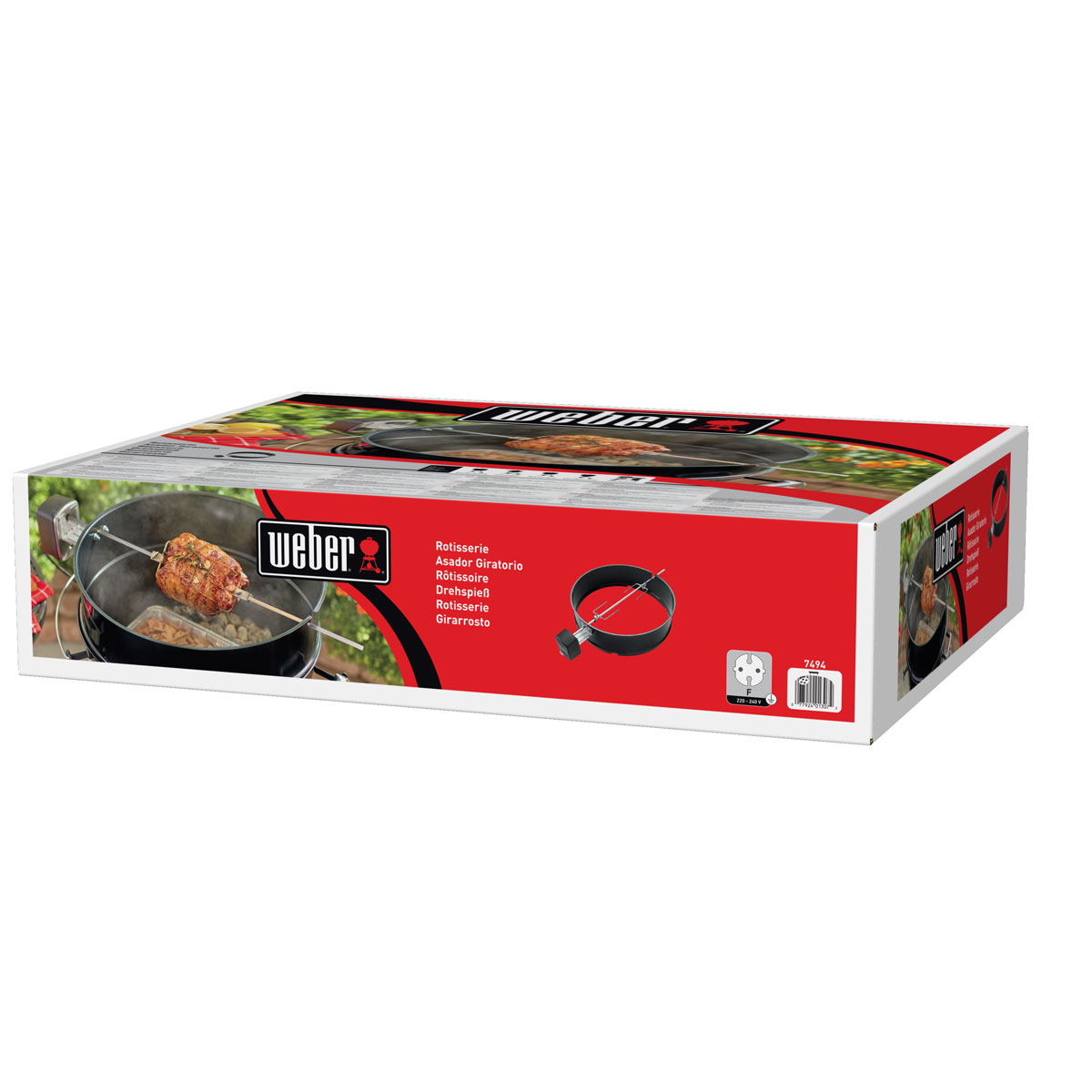 Weber Drehspieß für BBQ 57 cm Bild 5