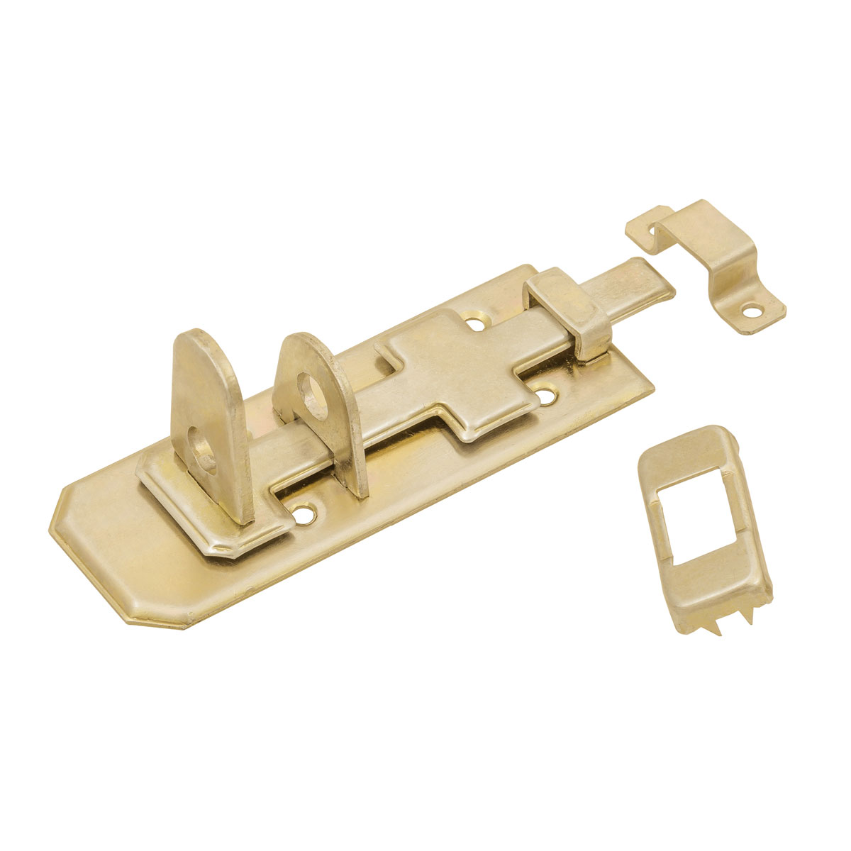 Suki Türriegel mit Sicherheitsriegel verzinkt 120 x 40 mm