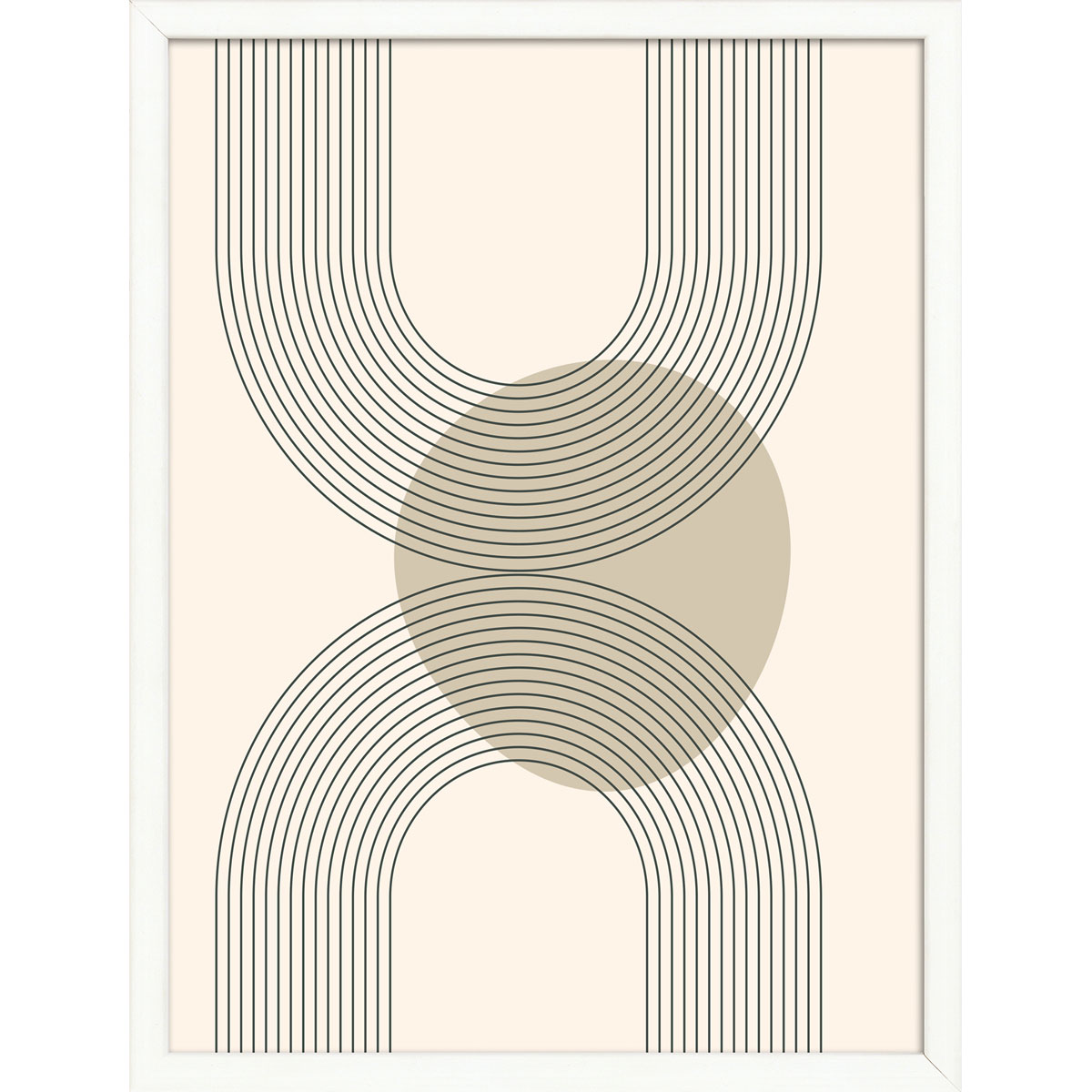 Bilderrahmen Madrid 30x40 cm weiß