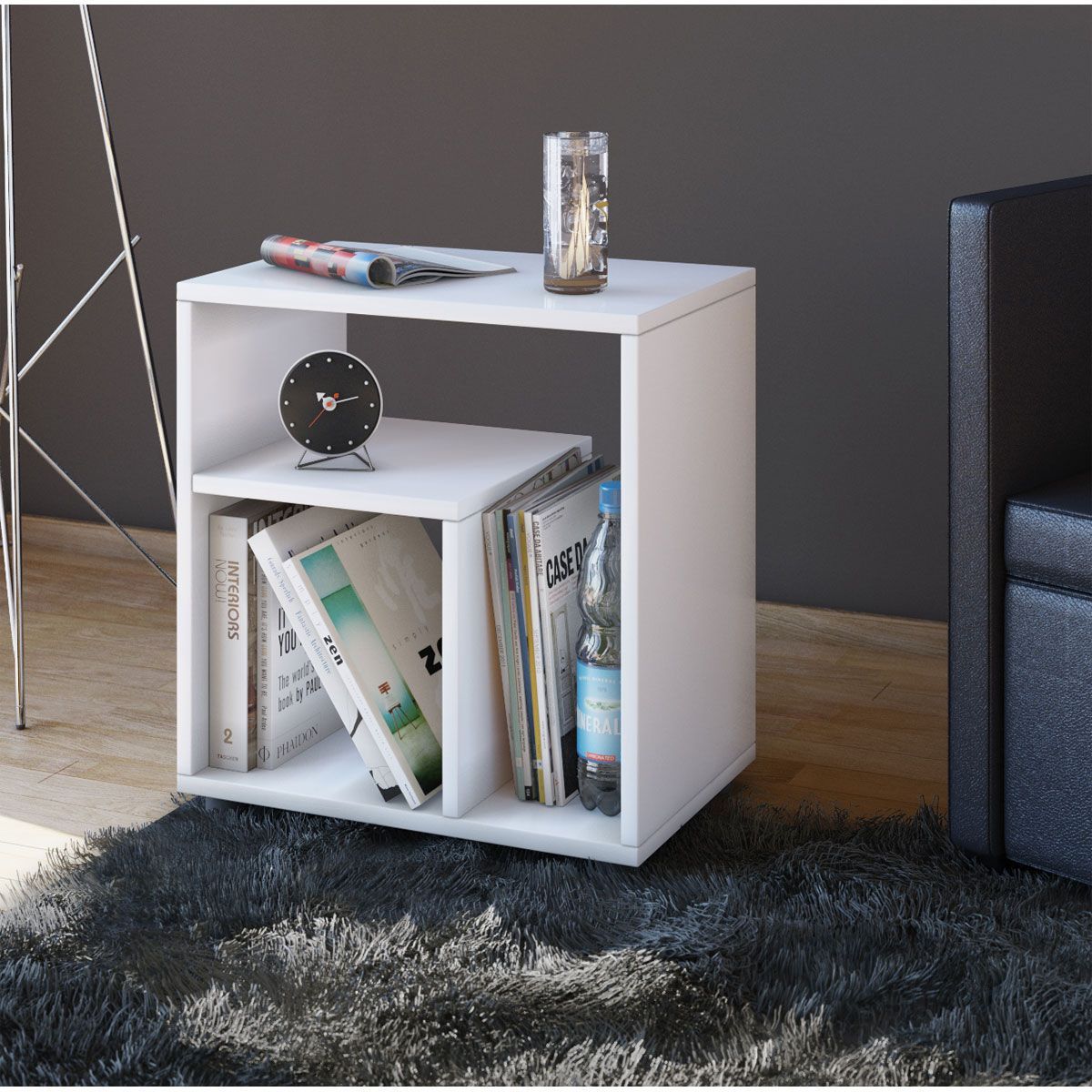 Beistelltisch Zeito weiß/grün Bild 2