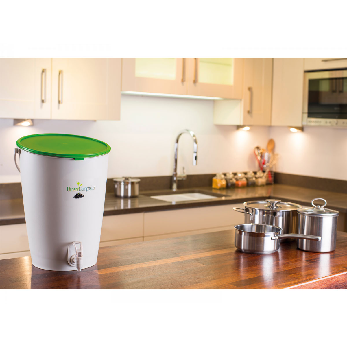 Garantia Komposter Urban weiß Bild 2